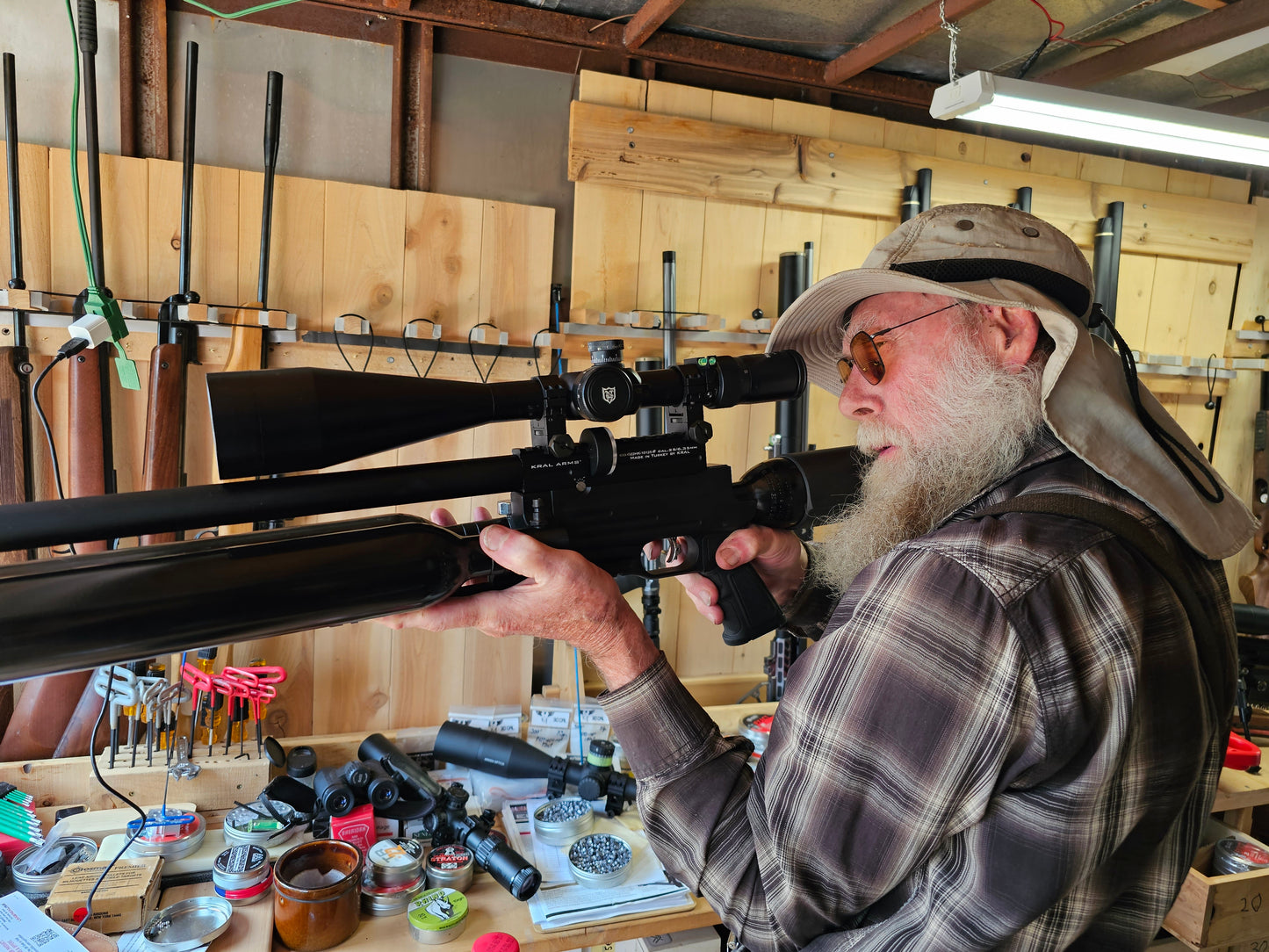 Kral Super Duty .25 Cal Triple tank 1425 cc air capacity!  (Scope not Included)