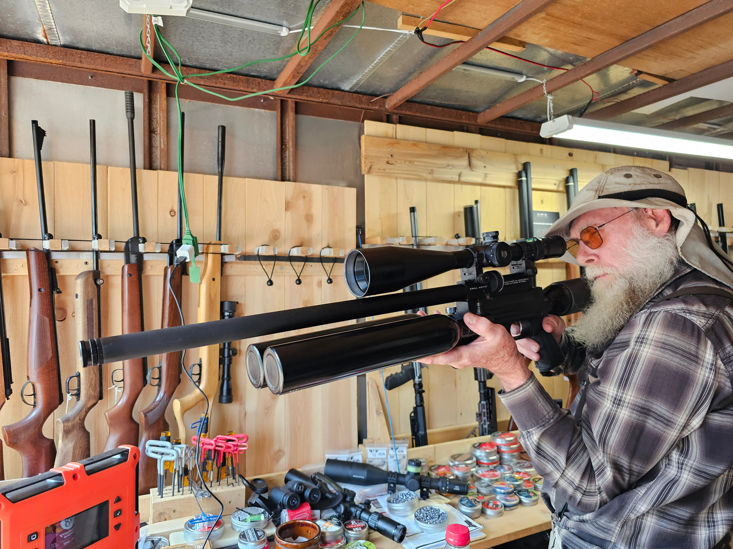 Kral Super Duty .25 Cal Triple tank 1425 cc air capacity!  (Scope not Included)