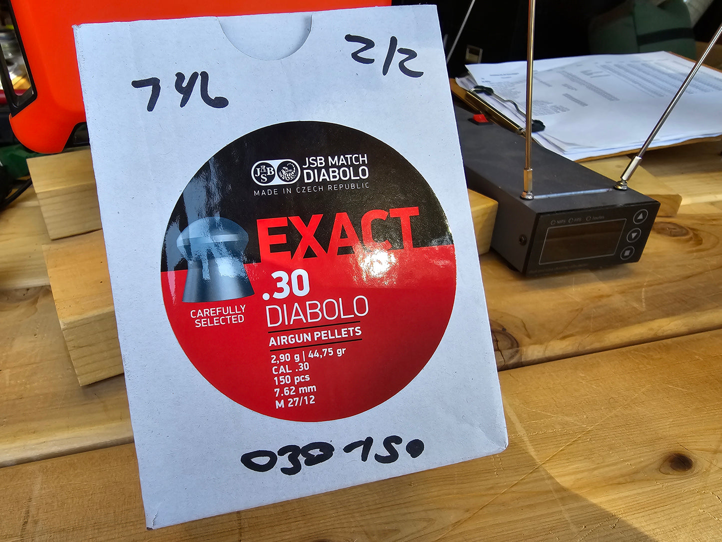 JSB .30 Cal 44.75 gr Match Diablo 150 count tin