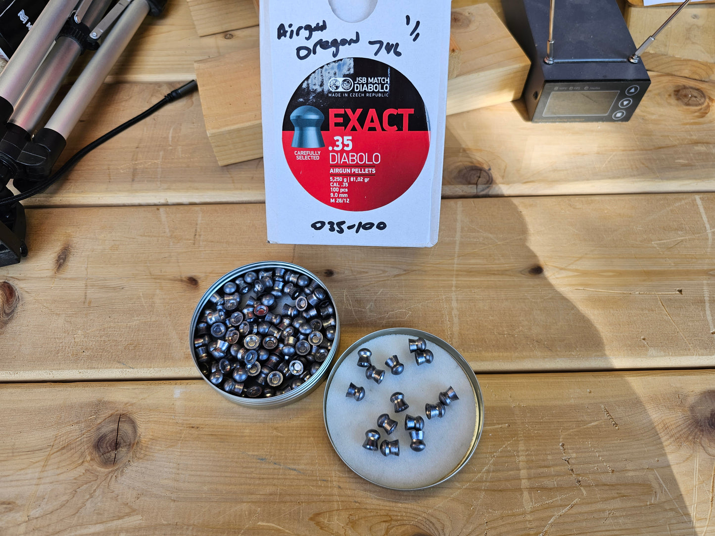 JSB .35 Cal 81.02 gr Match Diablo 100 count Tin