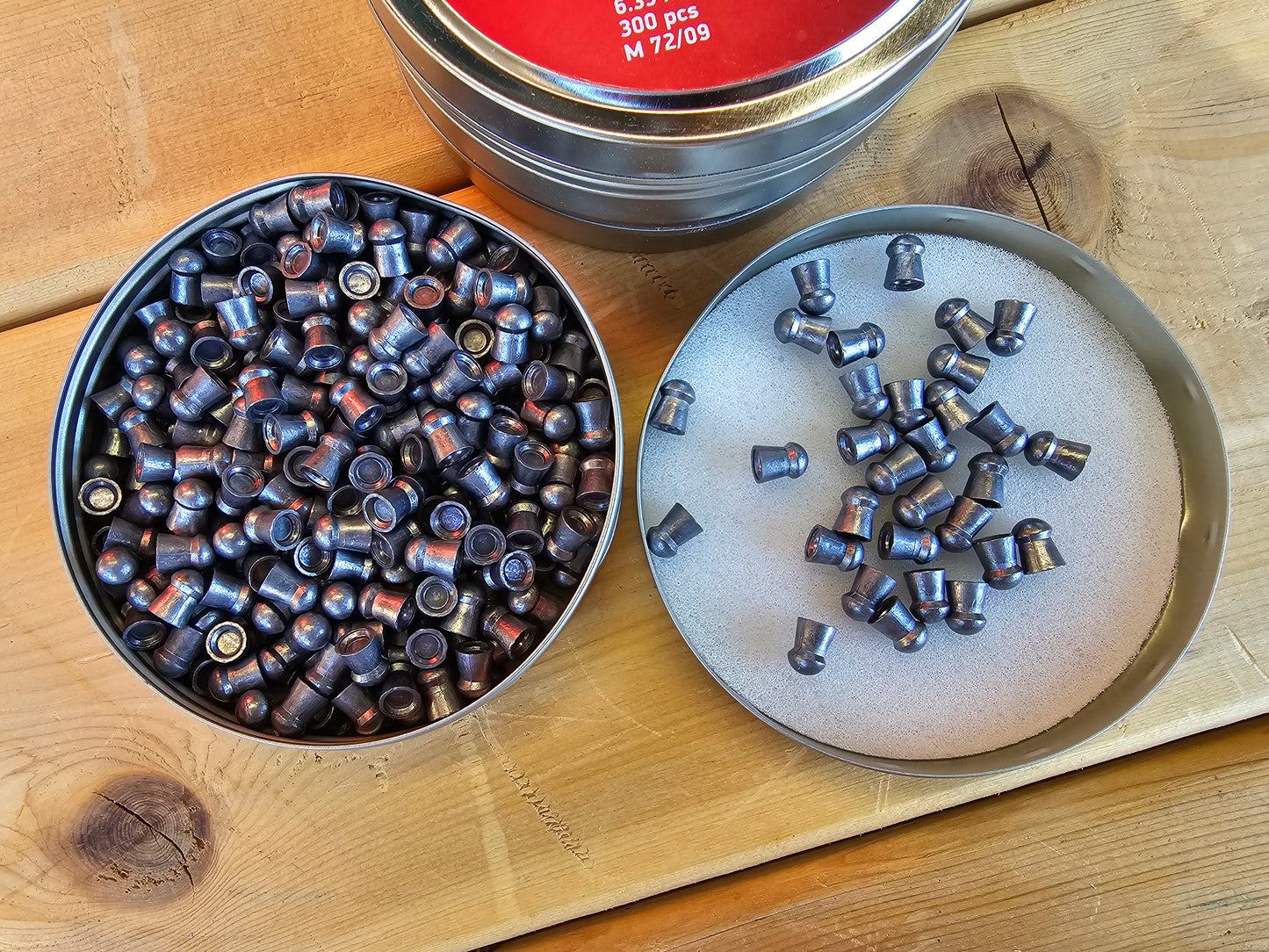 JSB .25 Cal 33.95gr Match Diablo EXACT Heavy King 300 count tin