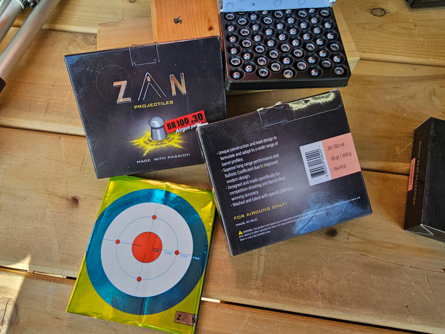 ZAN .30 Cal 56gr  Projectiles  154 piece box