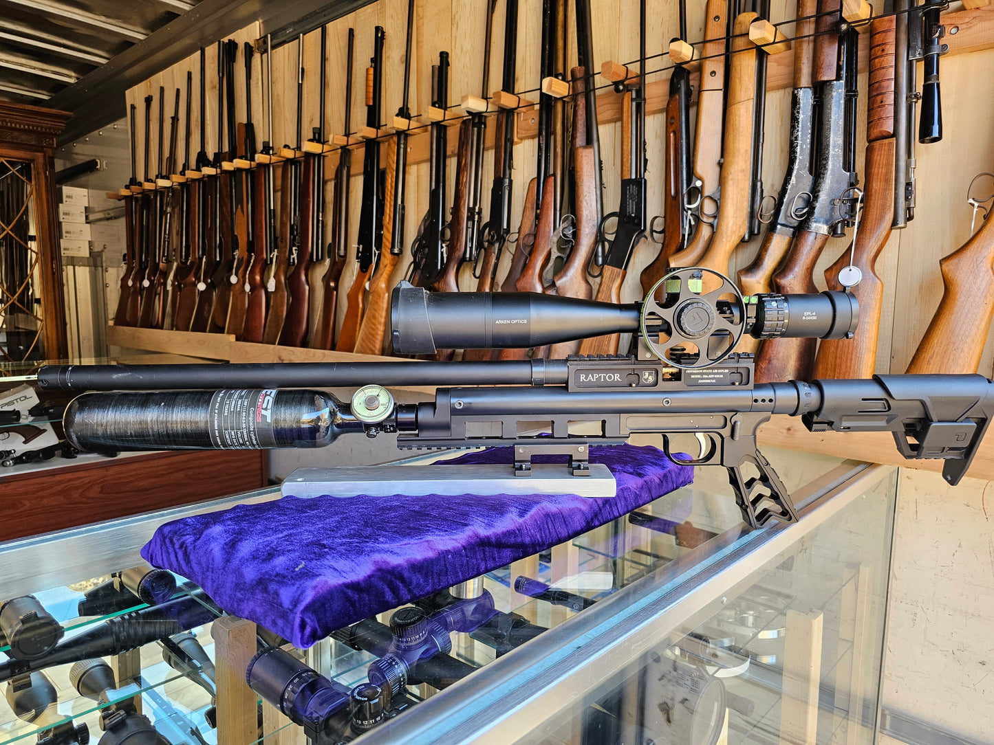 Jefferson State Air Rifles .30 Cal (JSAR) Raptor Custom Tuned for Competition (Scope not Included)