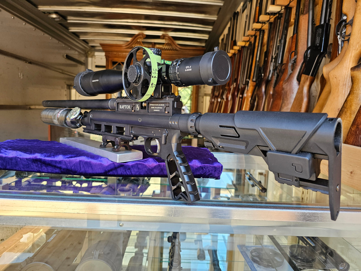 Jefferson State Air Rifles .30 Cal (JSAR) Raptor Custom Tuned for Competition (Scope not Included)