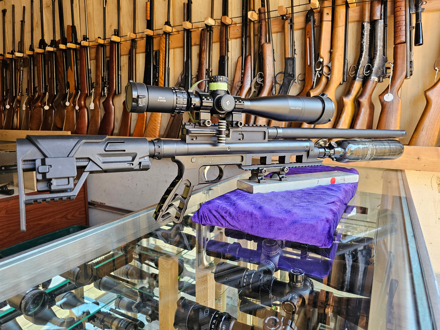 Jefferson State Air Rifles .30 Cal (JSAR) Raptor Custom Tuned for Competition (Scope not Included)