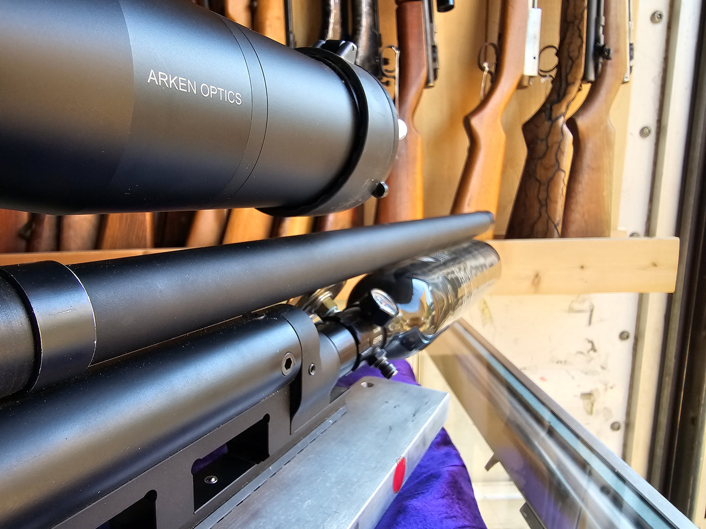 Jefferson State Air Rifles .30 Cal (JSAR) Raptor Custom Tuned for Competition (Scope not Included)