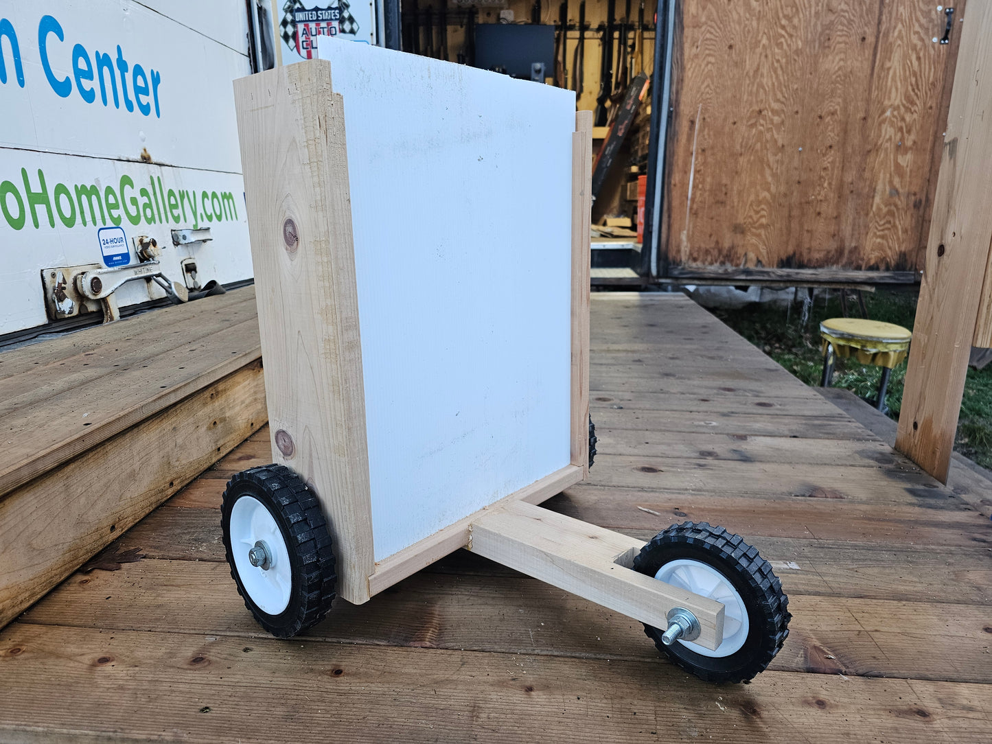 Target Box -Rolling for Sighting in your scope and air rifle