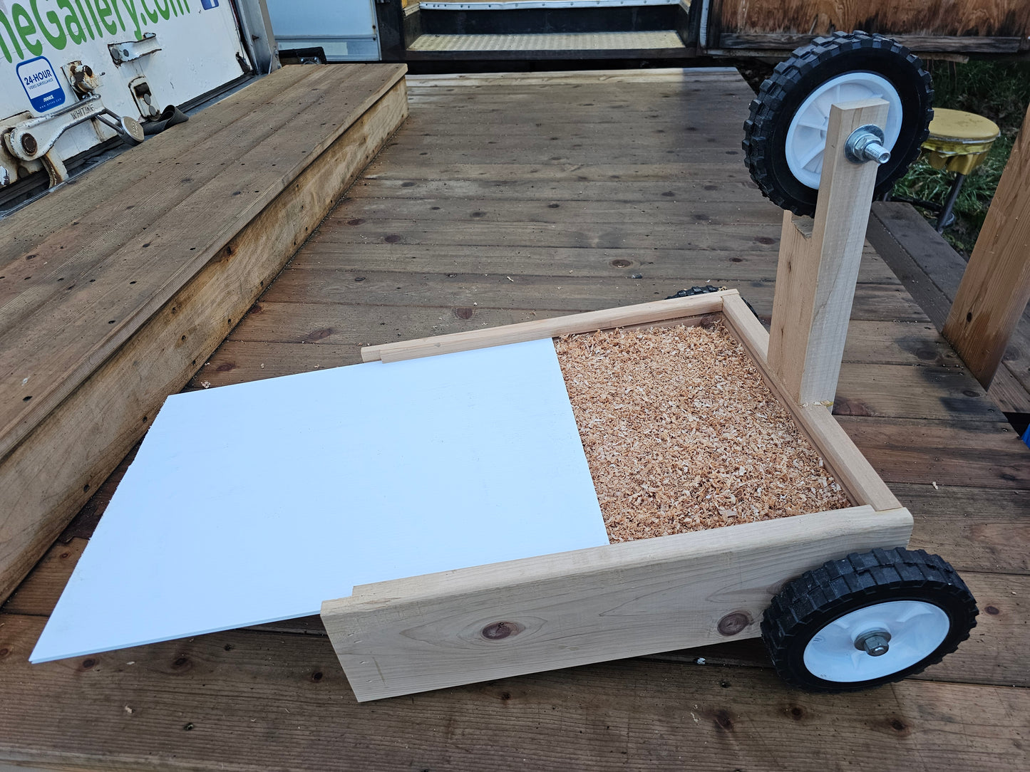 Target Box -Rolling for Sighting in your scope and air rifle
