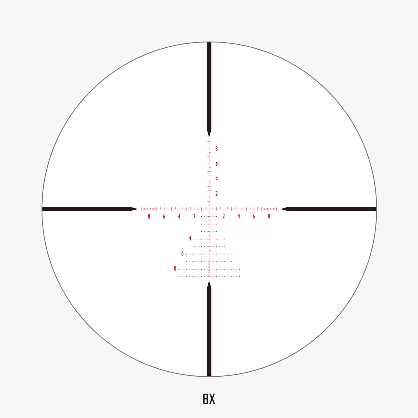 ARGOS BTR GEN2 8-34×56 APMR FFP IR MIL - Side Focus down to 15 yards