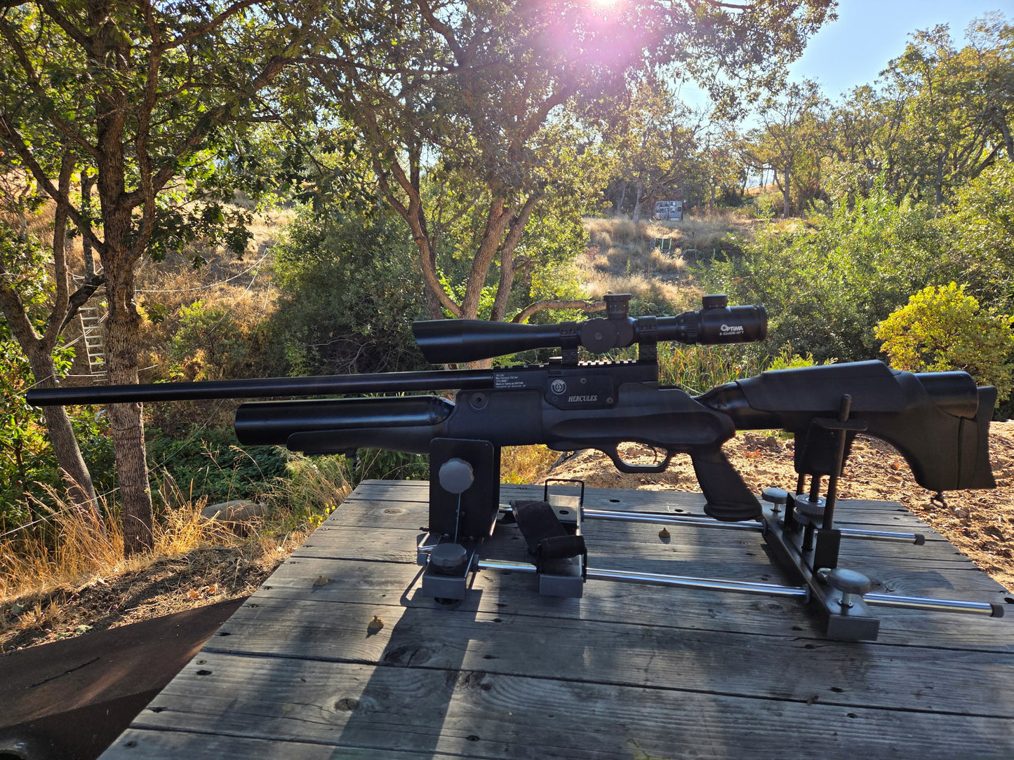 Hatsan Hercules .45 dual tank & Optima 8-32x50 SF