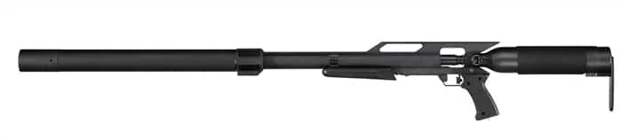 Air Force Texan .257 Shroud Barrel & Hawke 6-24x50 Side Winder Side focus & 3 tins of pellets