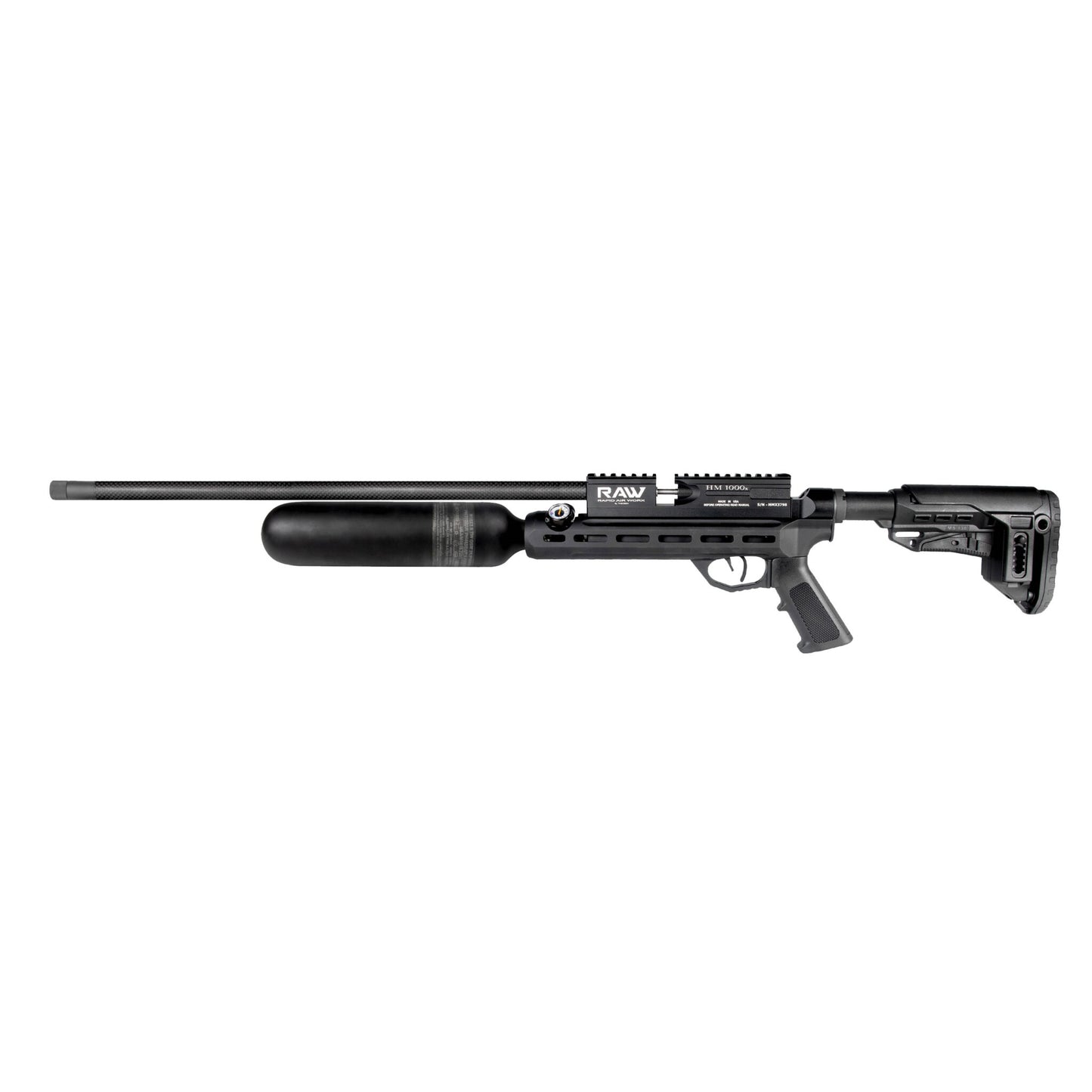 RAW HM1000x Chassis Rifle –.25 caliber, LW barrel