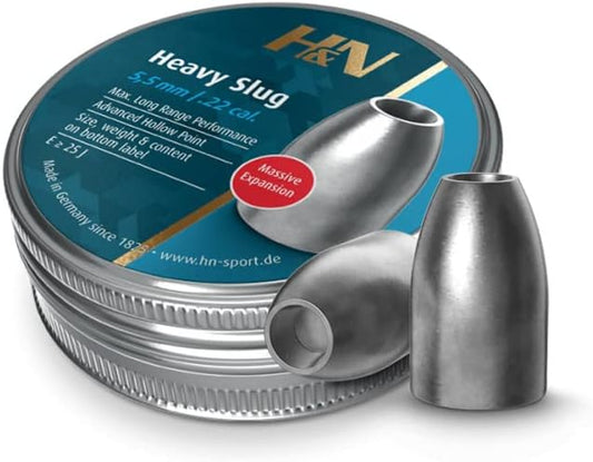 H&N Slug HP Heavy 218 34gr HP  150 count tin
