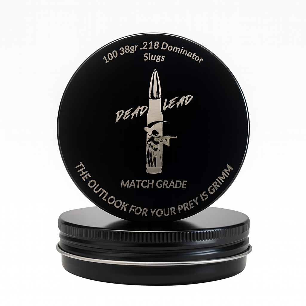 Dead Lead Slugs .22 Dominator 38gr / .218 100 count