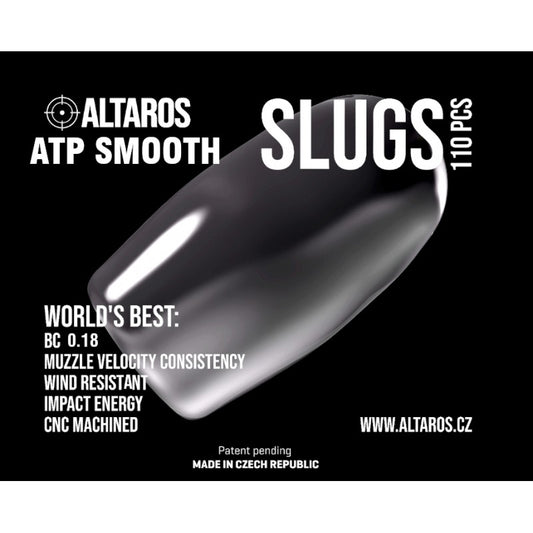 Altaros ATP 5.52 .217 with a BC of 0.15 .22 Cal 31 gr