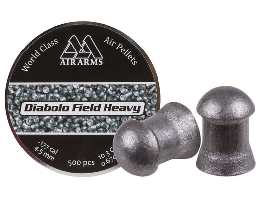 Air Arms Diablo Field Heavy .177 Cal 10.3 gr   500 count tin