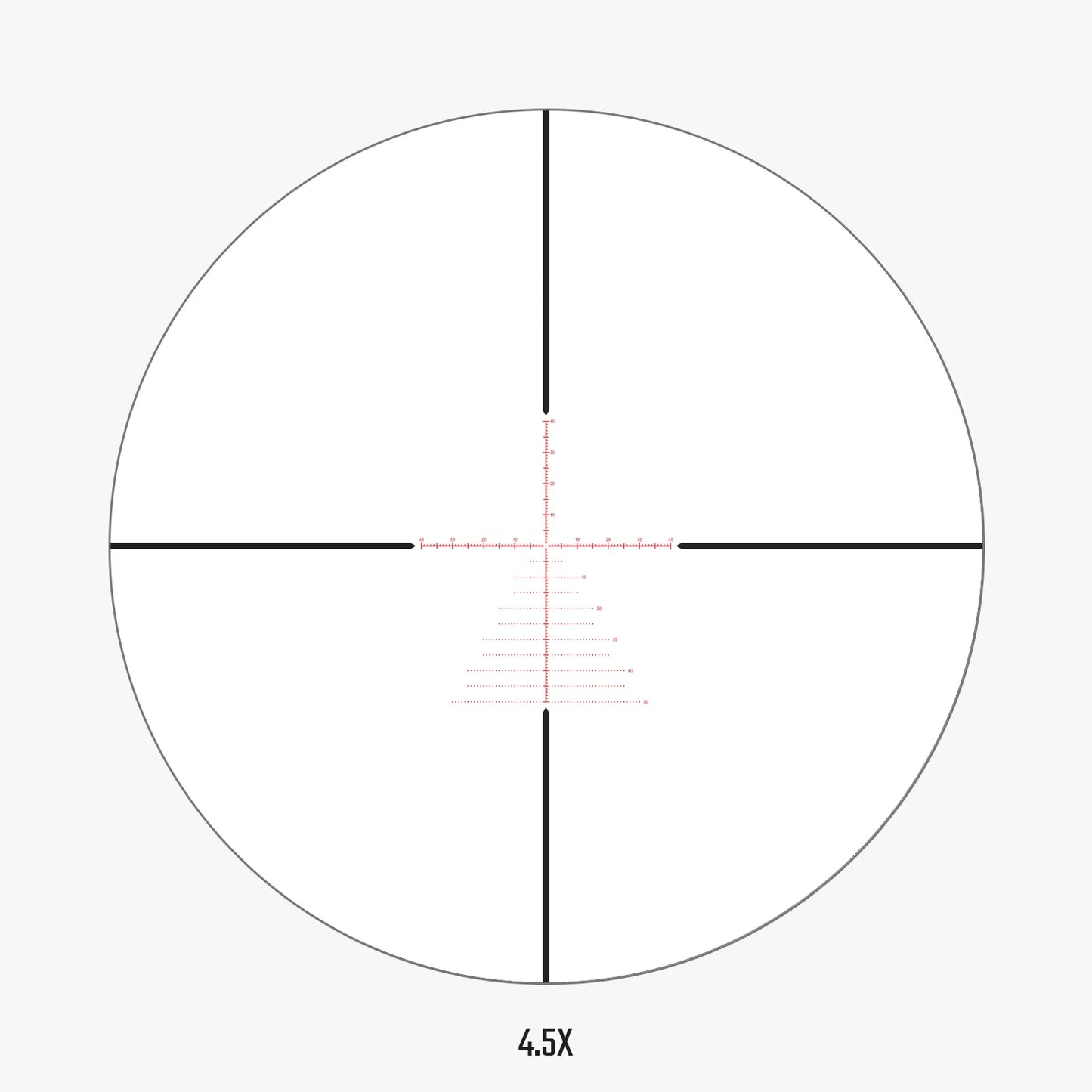 Ares etr UHD 4.5-30x56 ffp ir moa reticle aplr5