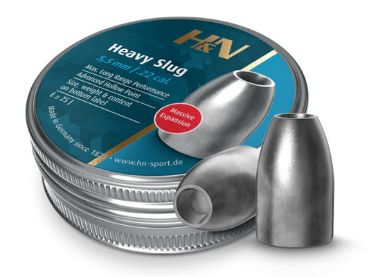 H&N .217 Cal 27gr Slug HP Heavy 200 count tin.