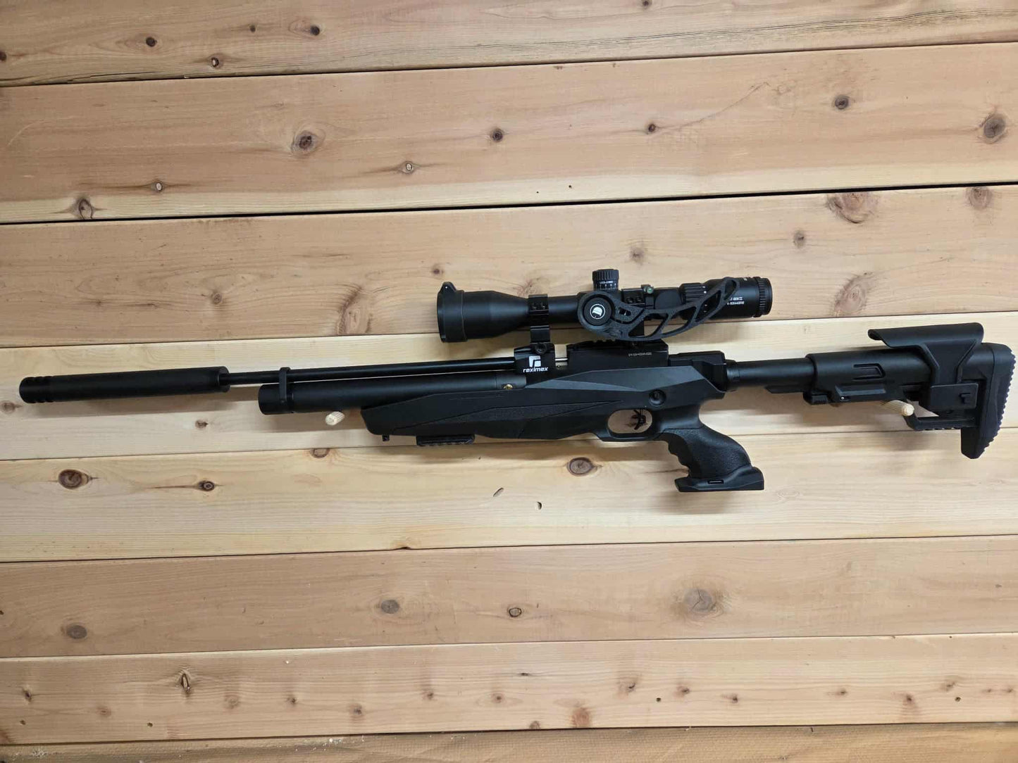 Reximex Tormenta Lite PCP Air Rifle, Caliber - .22 (5.5mm) with Athlon Heras 2-12x40 scope