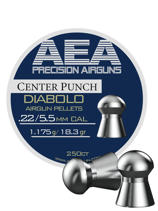 AEA Center Punch Pellets | .22 Cal | 18.3 gr 500 count