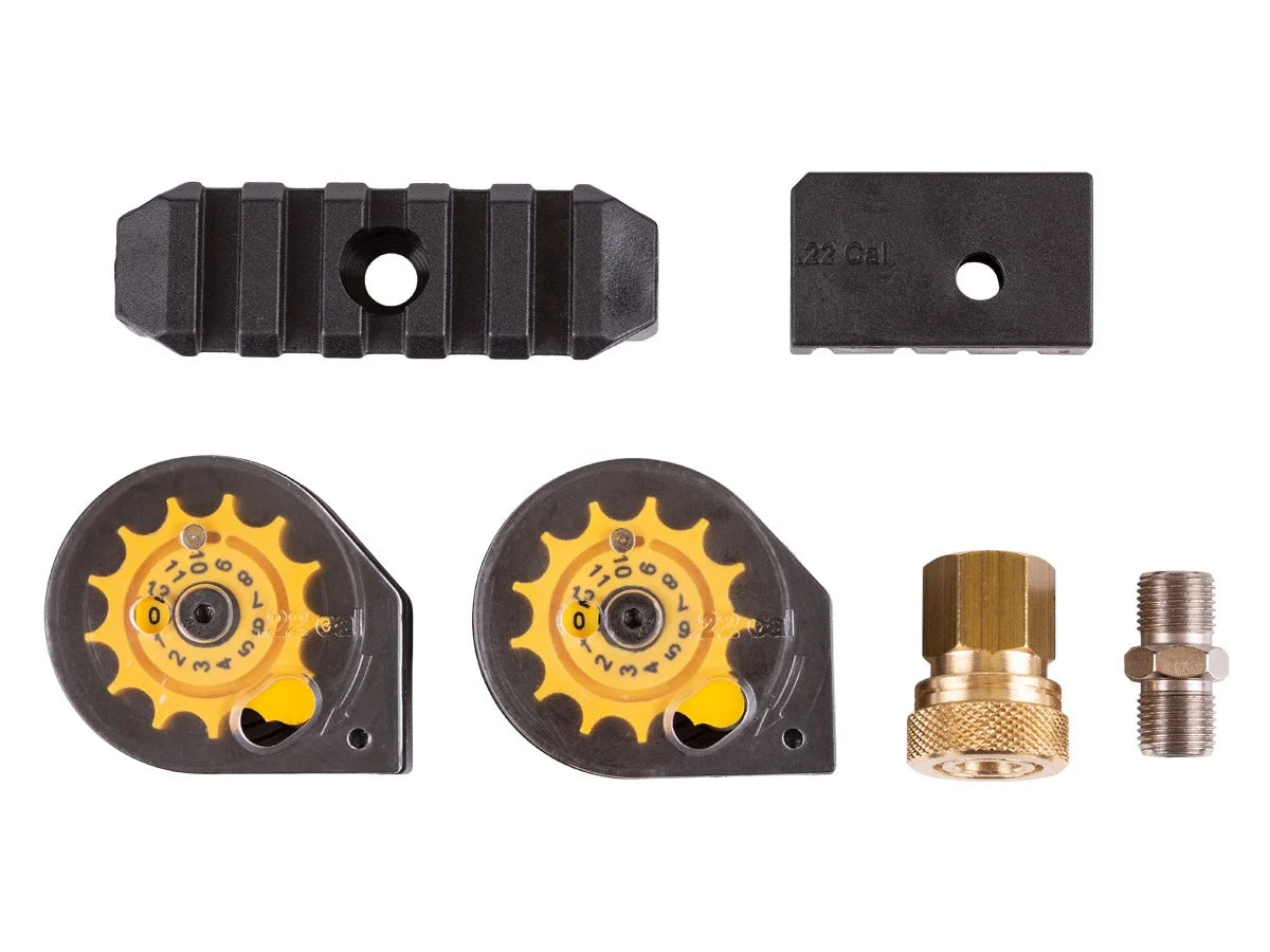 Reximex Tormenta Lite PCP Air Rifle, Caliber - .22 (5.5mm) with Athlon Heras 2-12x40 scope