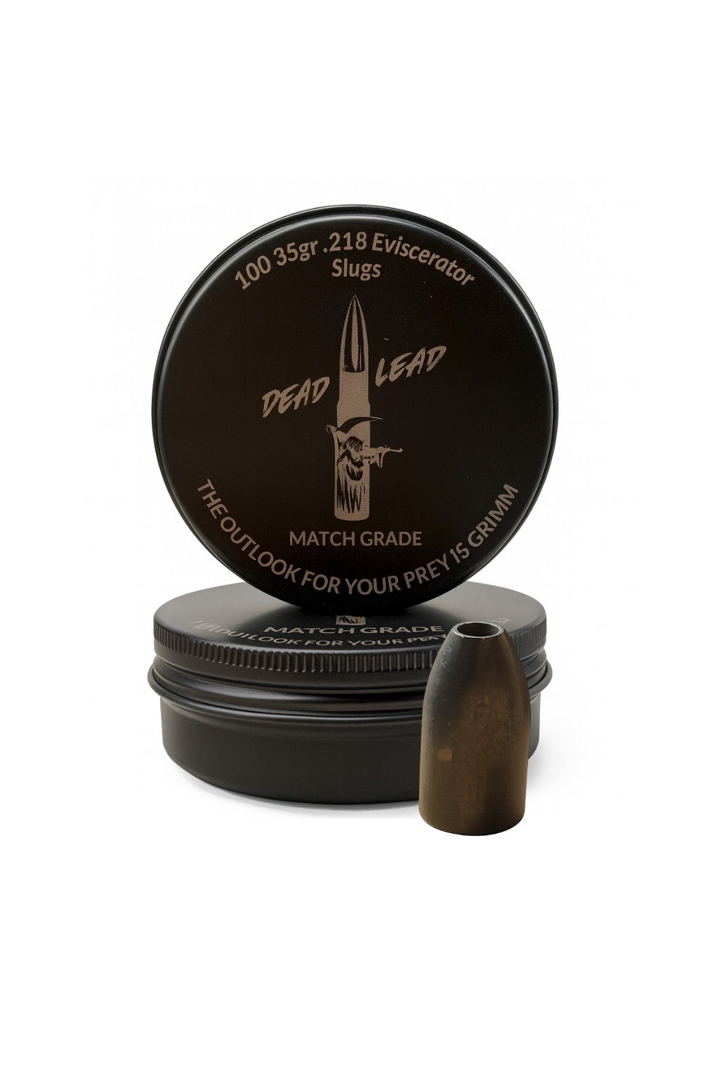 Dead Lead Slugs .22 Eviscerator .218 / 35gr 100 count