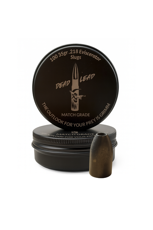 Dead Lead Slugs .22 Eviscerator .218 / 35gr 100 count