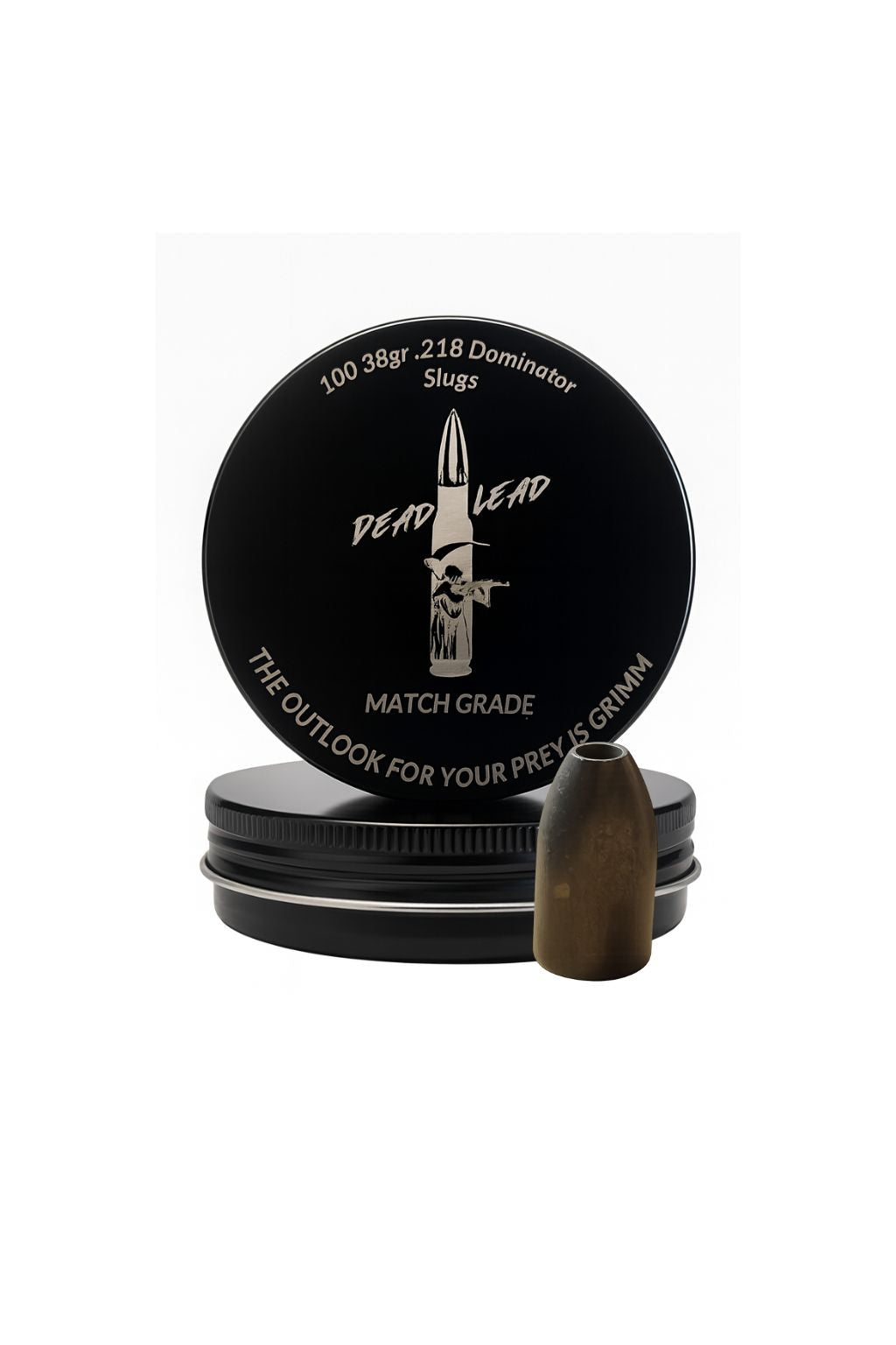 Dead Lead Slugs .22 Dominator 38gr / .218 100 count