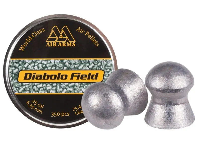 Air Arms  .25 Cal 25.4 gr  Diablo Field  350 count tin