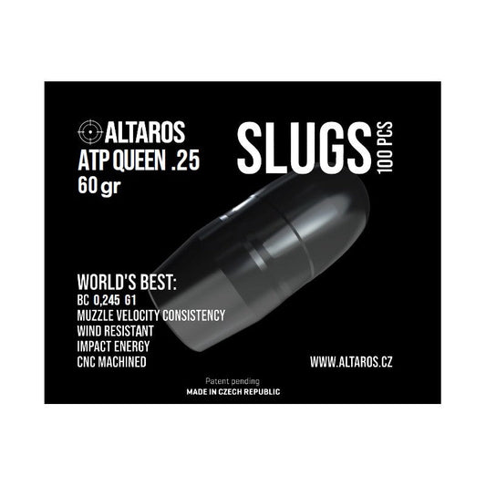 Altaros ATP Queen - .25 Cal 6.35mm  60gr.  with a BC of 0.245