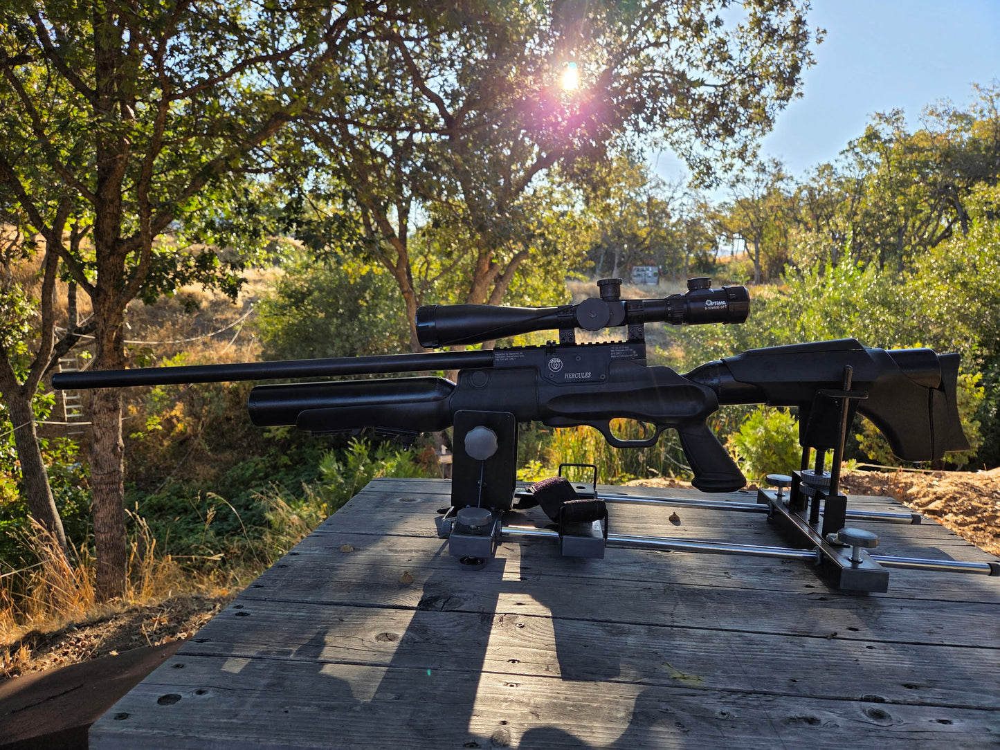 Hatsan Hercules .25 dual tank & Optima 8-32x50 SF