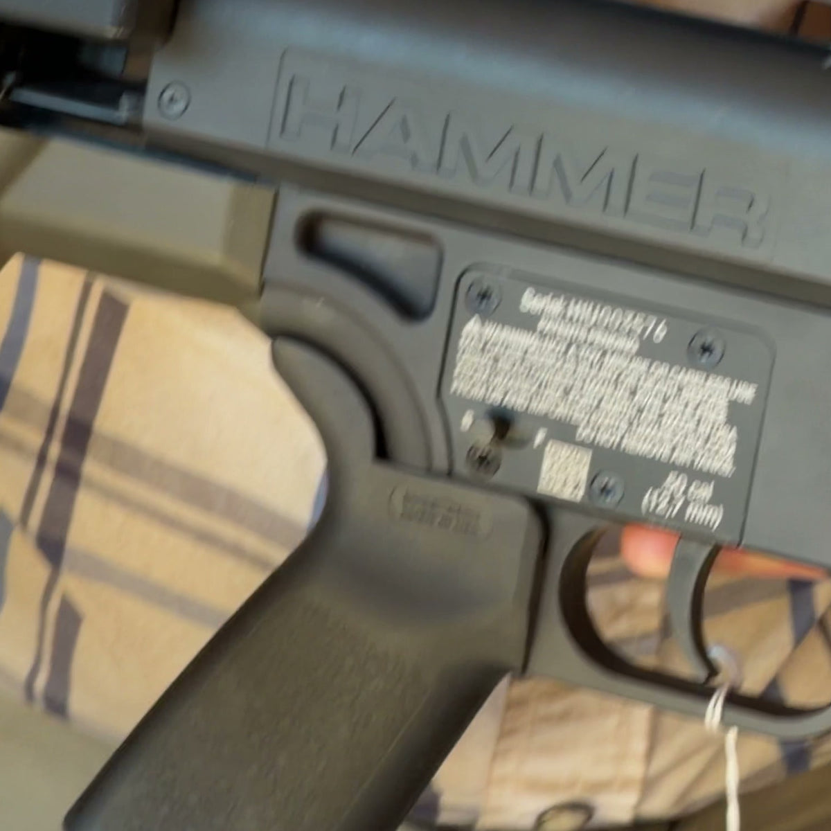 Umarex Hammer .50 caliber PCP Air Rifle, Used - Two Shot Sliding Magazine, Carbon Fiber Bottle